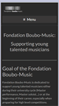 Mobile Screenshot of boubomusic.com